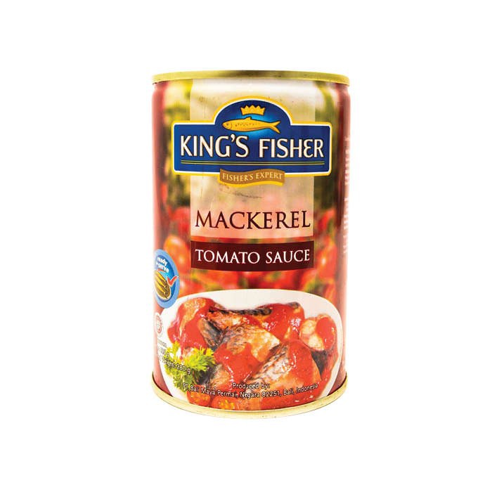 

KINGS FISHER MACKEREL TOMAT 425G