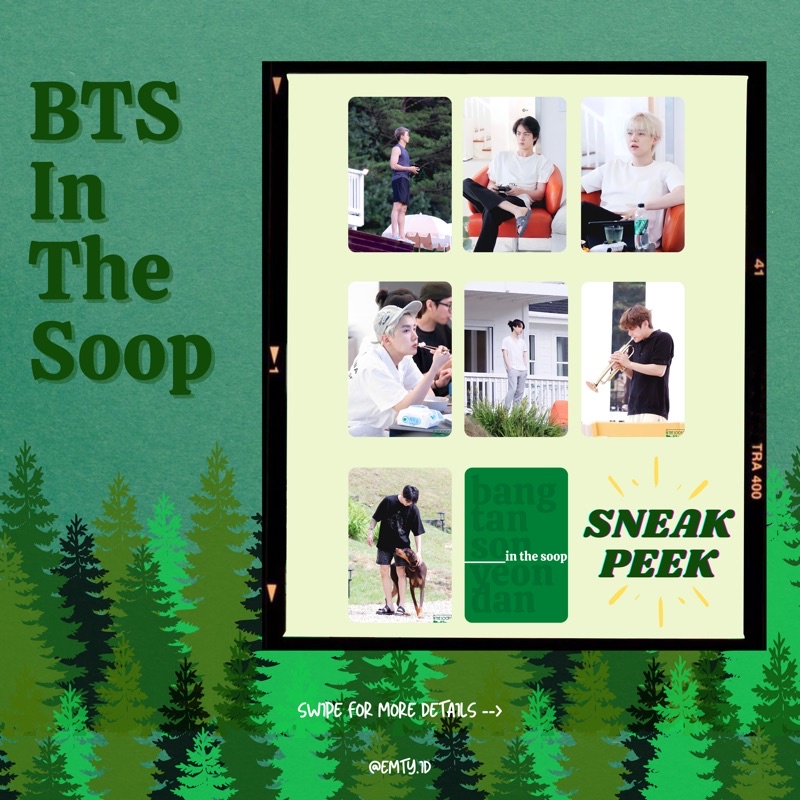 BTS IN THE SOOP PHOTOCARD
