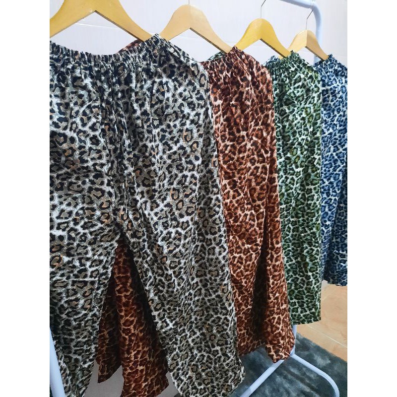 Kulot Macan / Kulot Leopard / Celana Panjang / Kulot Panjang / Kulot Jumbo