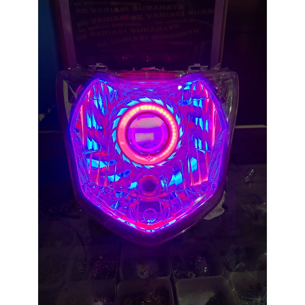 lampu depan verza set projie gen2