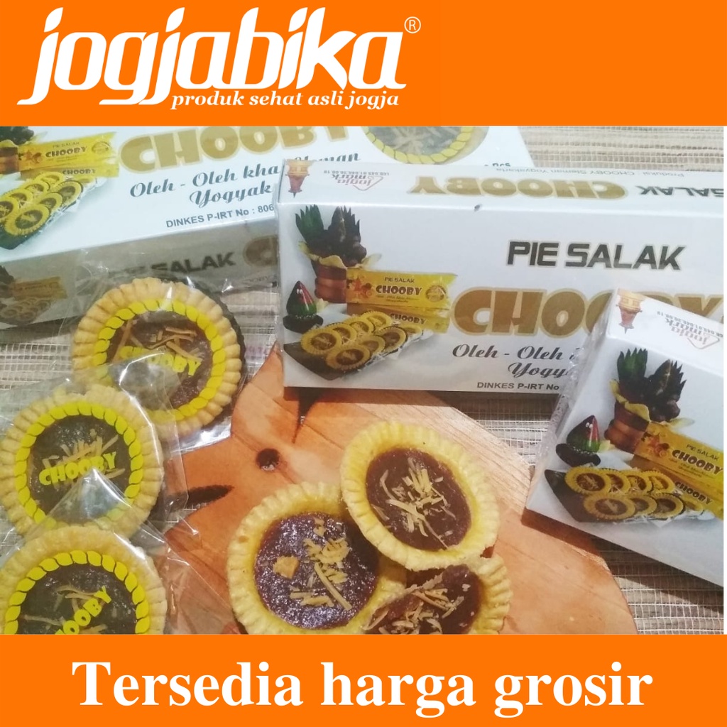 

Pie Pai Buah Salak Pondoh Chooby Asli Sleman Jogjabika 350 g Isi 9 Pcs