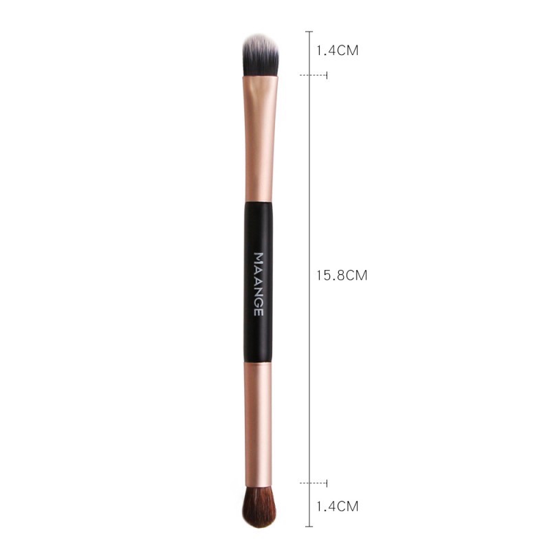 Maange 2 in 1 Brush/kuas eyeshadow untuk blending dan detail sudut mata (B11)