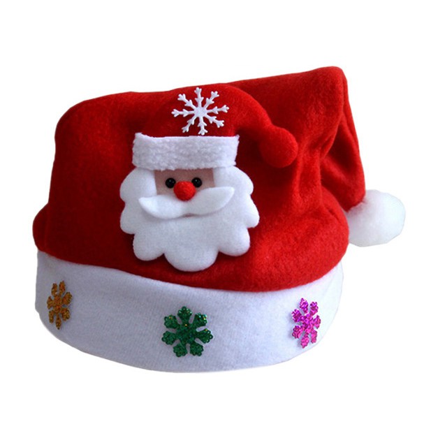 XHKG topi natal karakter anak kupluk rusa snowman merah santa claus