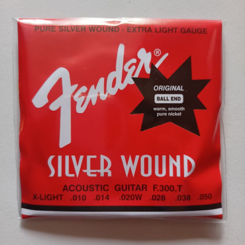senar gitar/guitar fdr silver wound akustik