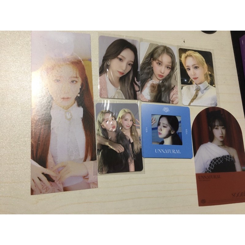 WJSN - UNNATURAL PC photo card - film - stand - slogan