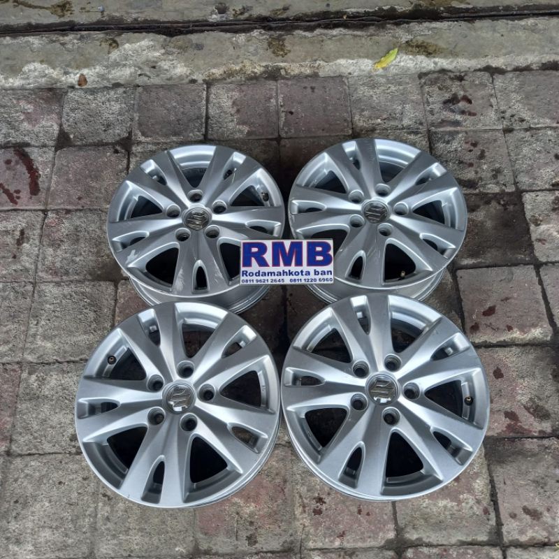 VELG MOBIL BEKAS COPOTAN ERTIGA RING 15 BISA BUAT GRAND MAX APV LUXIO