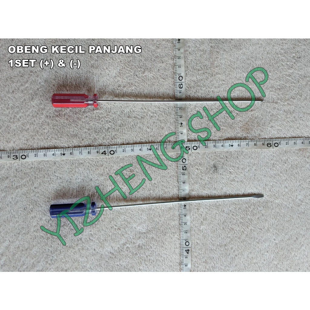 OBENG KECIL PANJANG 1 SET ( + ) dan ( - )