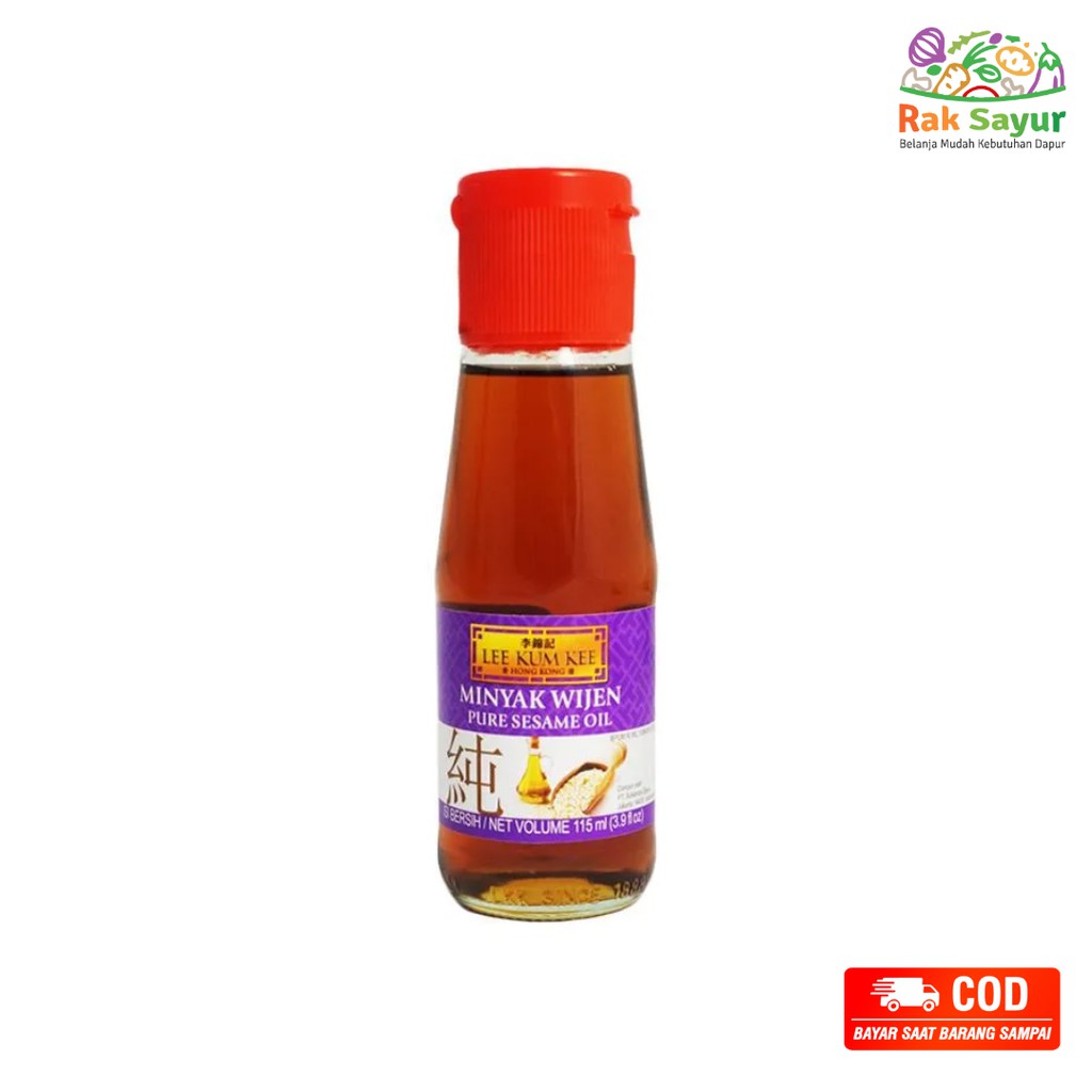 

Minyak Wijen Lee Kum Kee Pure Sesame Oil 115ml Saus Bumbu Dapur Rak Sayur Padang