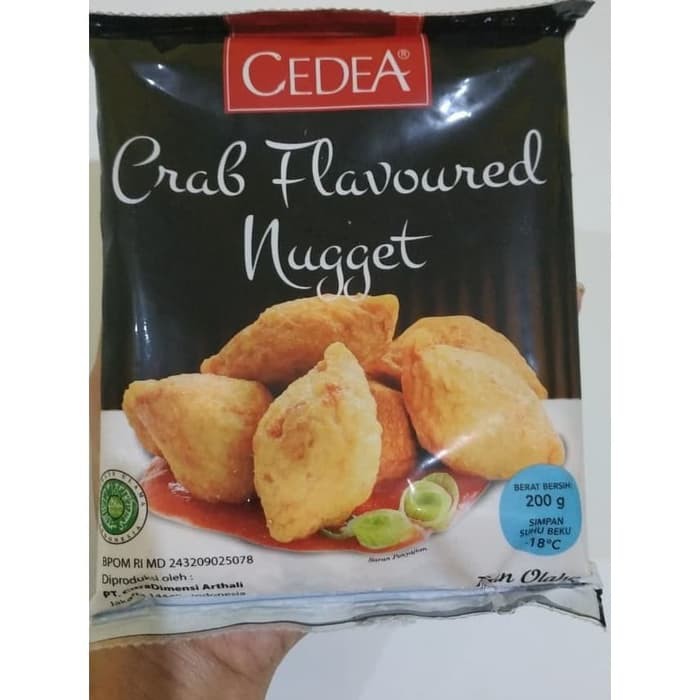 

CEDEA Crab Flavoured Nugget 200 gr Naget Kepiting