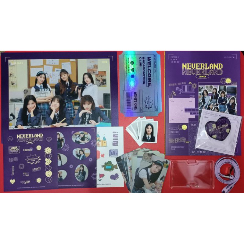 (G)I-DLE 2ND FANCLUB NEVERLAND | GIDLE IDLE G-IDLE | MIYEON MINNIE SOOJIN SOYEON YUQI SHUHUA