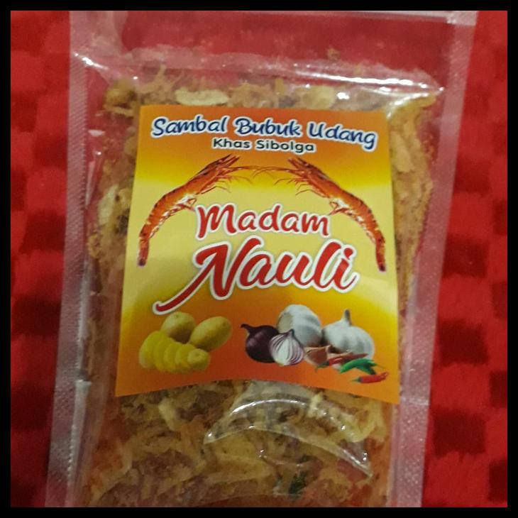 

Mas.Lynda - Sambal Bubuk Udang Khas Sibolga Madam Nauli 200G