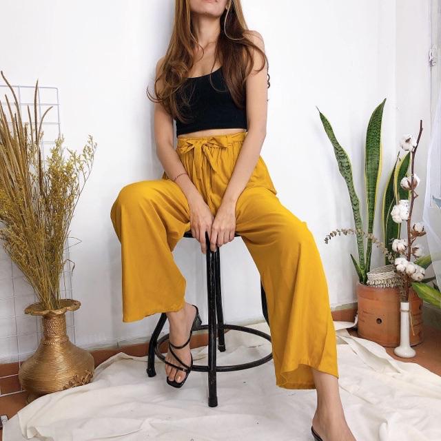 KULOT PANJANG/BASIC LONG CULOTTE-Yellow