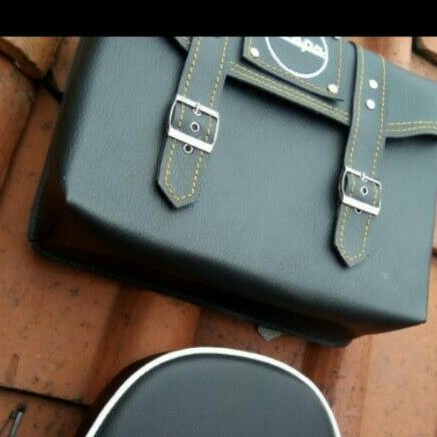 tas Backrack vespa plus bantalan / Aksesoris vespa