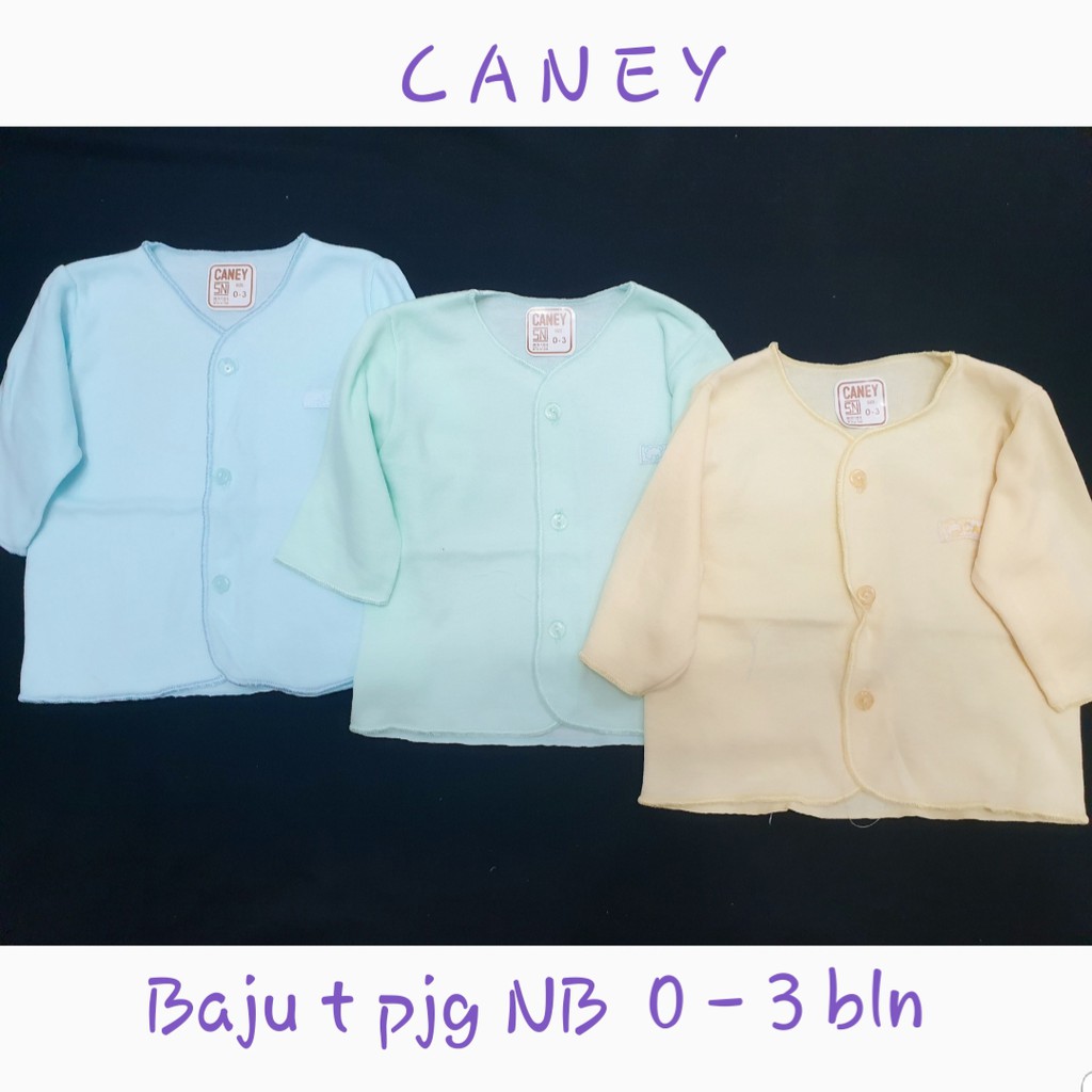 CANEY - Baju Panjang 0-3bln (3pcs)