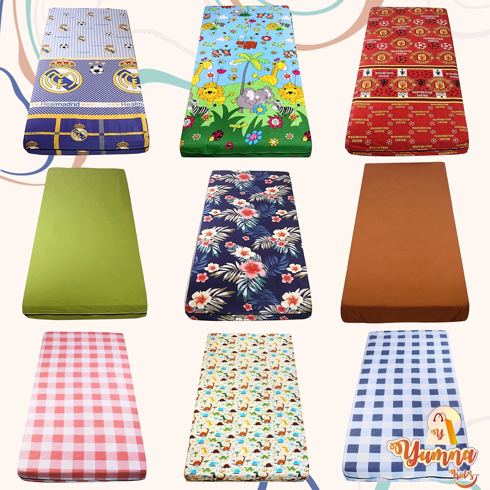 SARUNG KASUR BUSA RESLETING 90x200x15 | Sprei Resleting 90x200