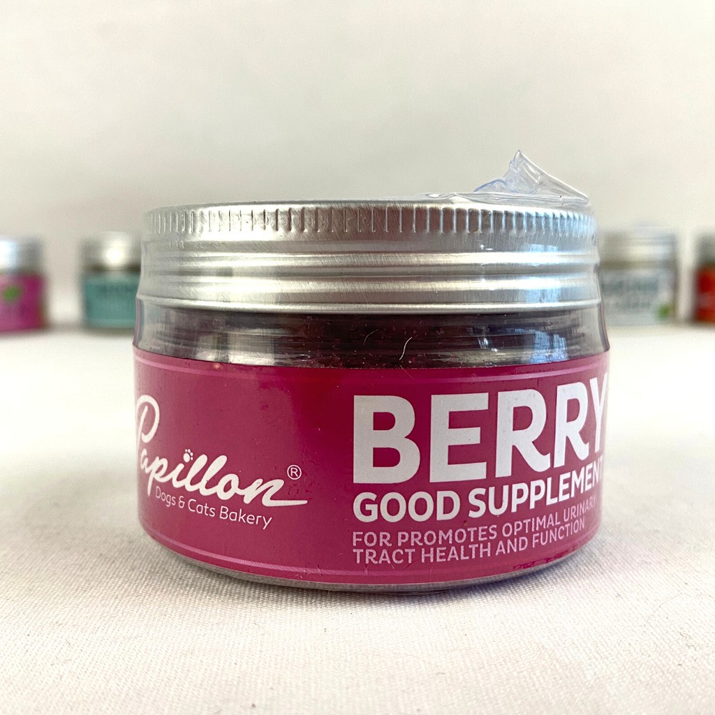 

PAPILLON Vitamin Antioksidan Anjing Kucing BERRY GOOD Supplement 70gr