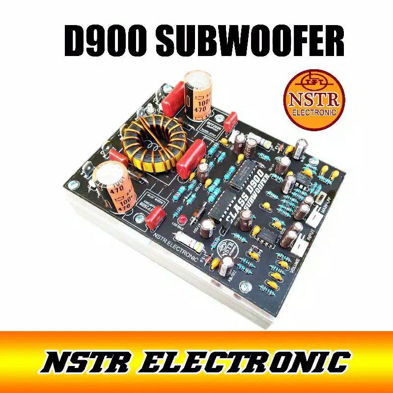Kit Power Amplifier Class D900 Plus Subwoofer