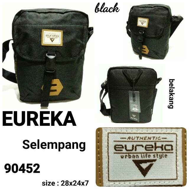 Tas selempang pria eureka 90452 tas selempang pria keren murah dan terbaru