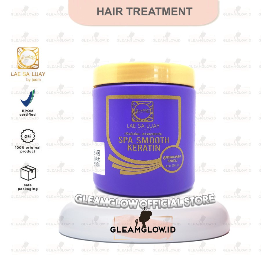 Lae Sa Luay | Masker Rambut | Hair Spa Smooth Keratin by JOOM 250ml