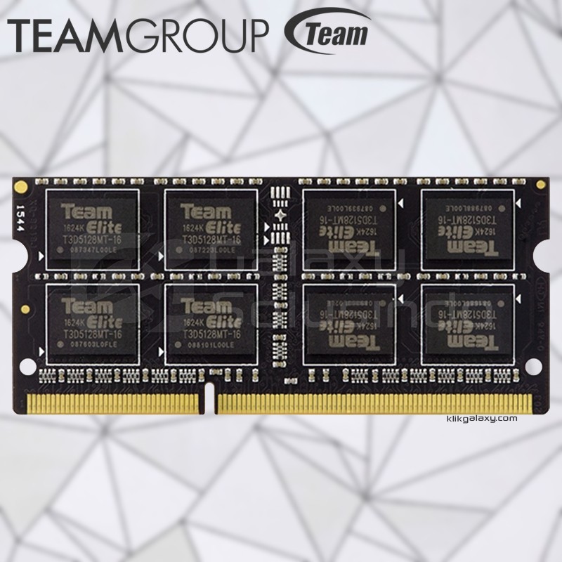 TEAM ELITE SODIMM 8GB DDR3L PC12800 1600Mhz - Memory RAM