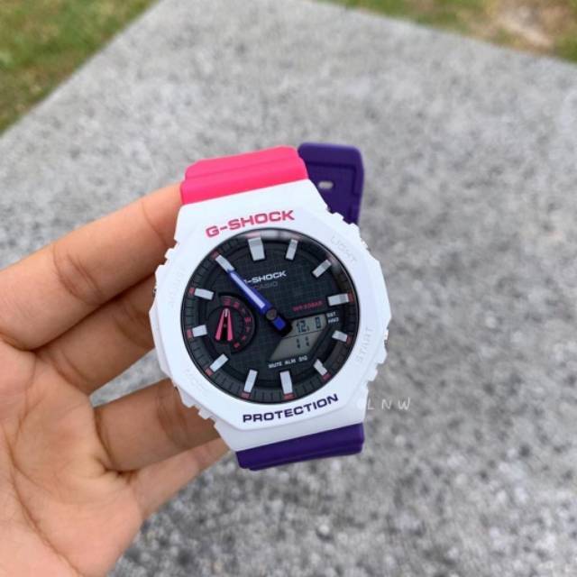 Jam Tangan Pria Casio G SHOCK GA-2100THB-7A 100% Original Garansi PT.GAP