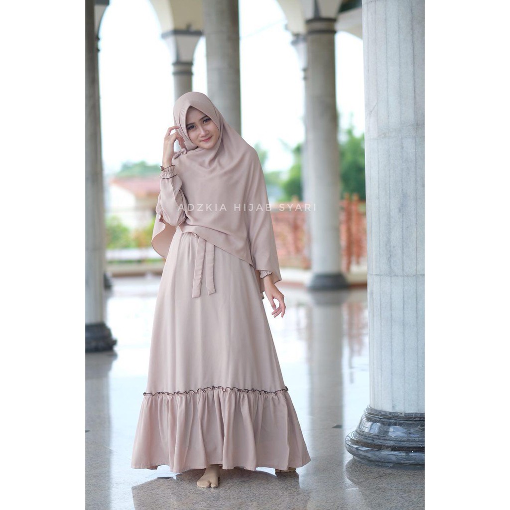 Blacksweet 40 By Adzkia Hijab Syari Shopee Indonesia