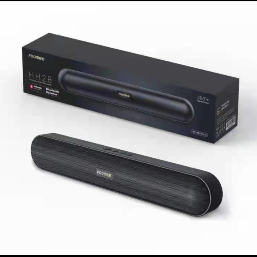 Speaker Bluetooth Soundbar Foomee HH28 Garansi Resmi