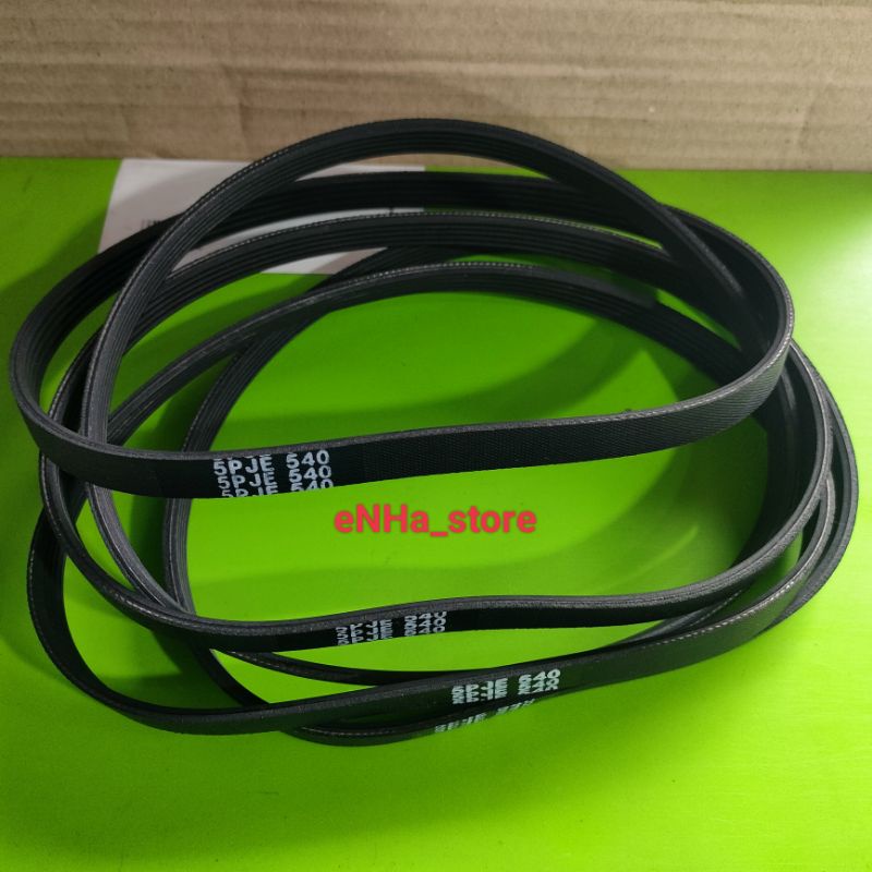 v belt mesin cuci LG smart inverter top loading