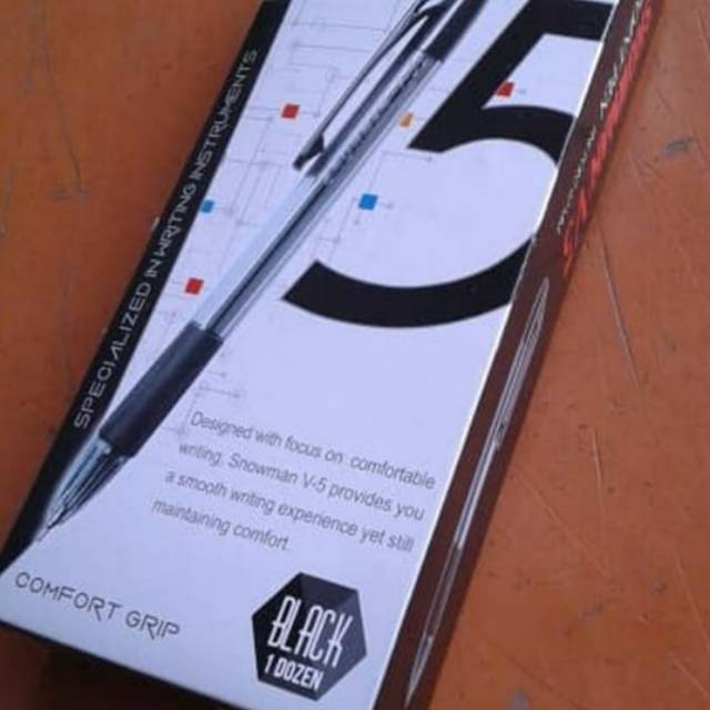 

Pulpen V5 Snowman. 0.7mm. Harga untuk 1 gross.