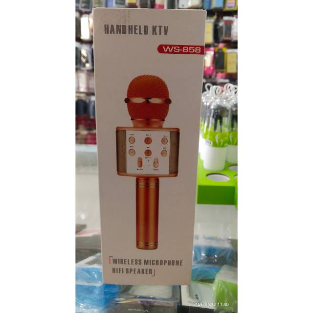 Microphone wireless bluetooth karaoke