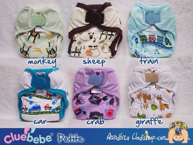 CLUEBEBE Cover Large Motif | Clodi | Diaper Cover | Popok kain