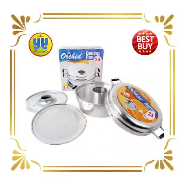 Baking Pan / Pemanggang Bolu Orchid 24cm