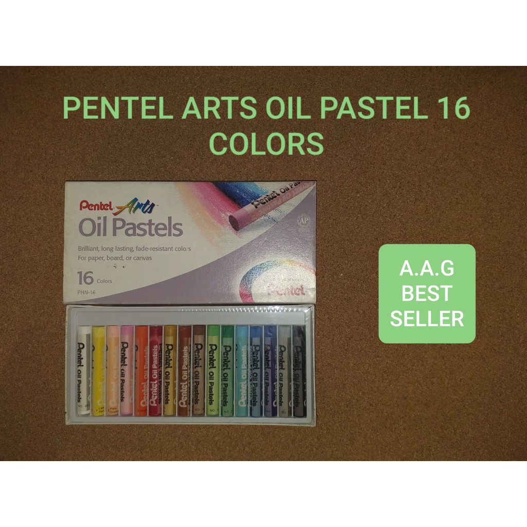 

PENTEL ARTS OIL PASTEL 16 COLORS