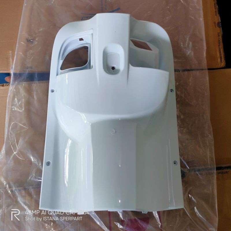 cover inner dek kunci kontak dasbor scoopy eSP new K93 ring 12 donat 2017 2018 putih non original Me