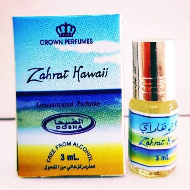 Parfume arab dobha 3ml Zahrat Hawaii Sabaya original