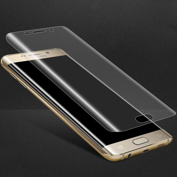 PET SCREEN GUARD Samsung S7 Flat 3D Full Cover anti gores hp