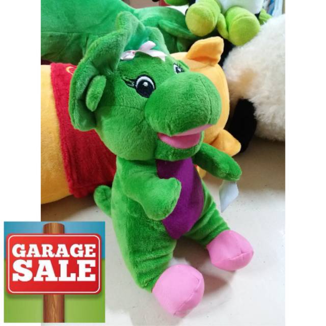 CUCI GUDANG  Boneka Barney Babybop M. Import Quality.