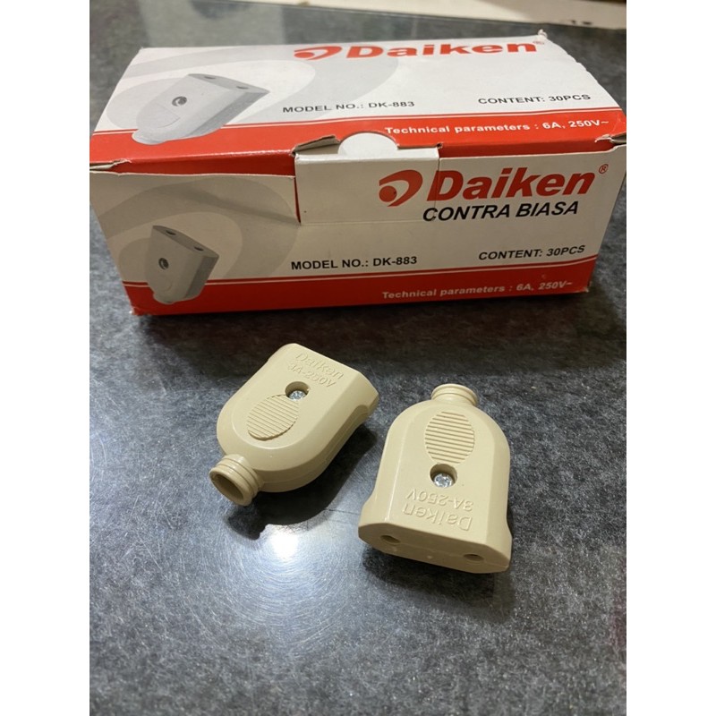 Contra Steker DAIKEN / Contra steker biasa gepeng Murah