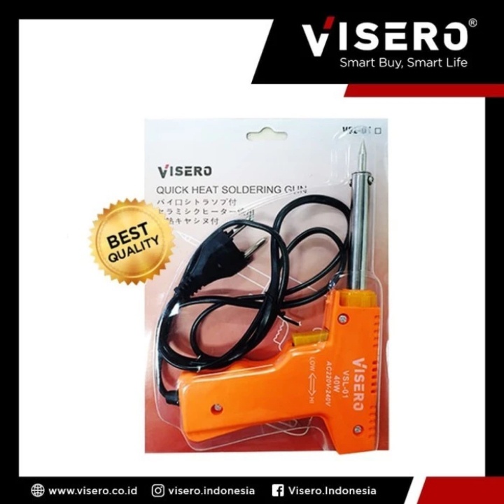 Solder Tembak, Gun Soldering 40w-100w VSL-01 VISERO