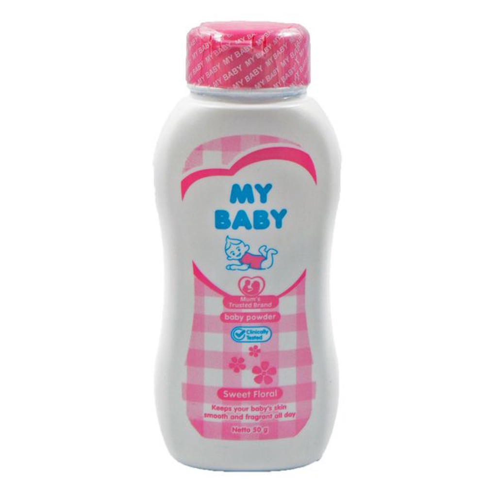 My Baby Powder 50g Bedak Bayi - Bedak Bayi 50g - Bedak Bayi My Baby