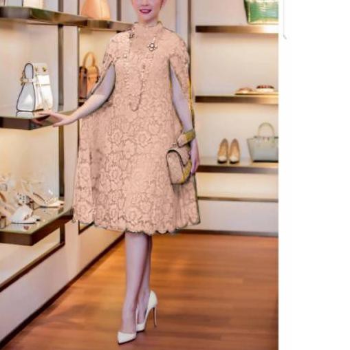 ♚ DRESS NAGITA NEW BROKAT PREMIUM ♤