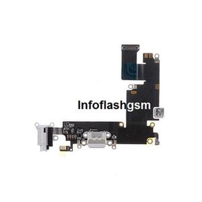 [NEW] FLEXIBEL CHARGER CONNECTOR HEADSET PORT MIC IPHONE 6 PLUS