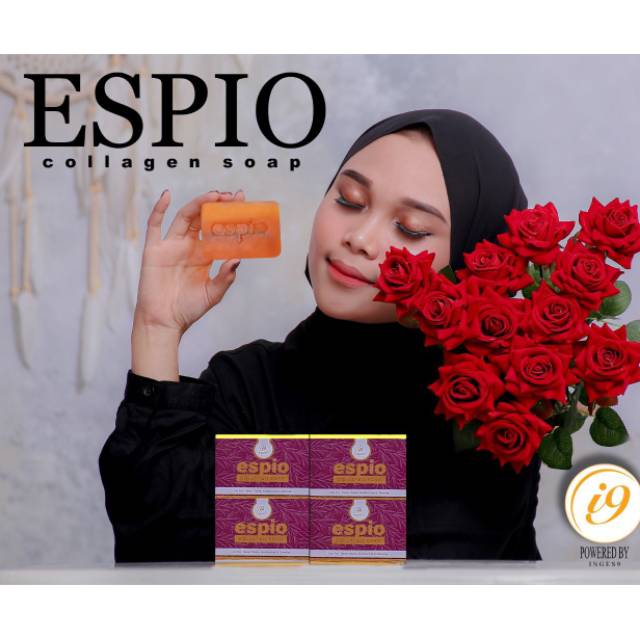 Espio Collagen Sabun Pemutih Wajah Ampuh Aman BPOM 100% Original