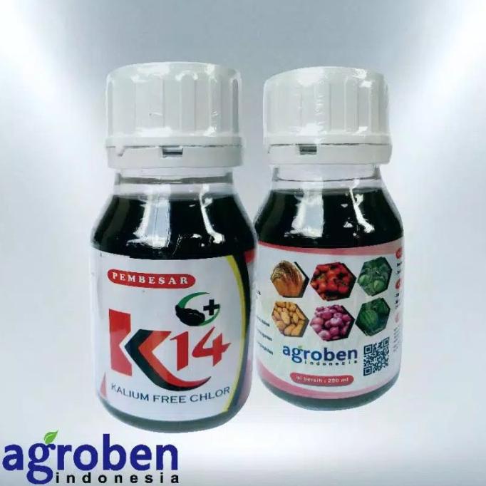 K14 AGROBEN 250ml pupuk pembesar buah dan umbi mencegah ront