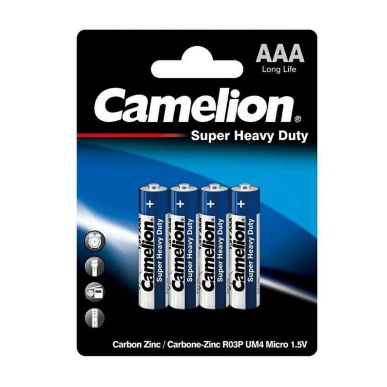 BATERAI CAMELION AAA SUPER HEAVY DUTY A3 ISI 4 PCS