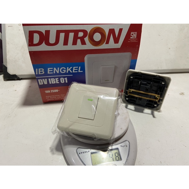 IB ENGKEL DUTRON DV IBE 01 / SAKLAR TUNGGAL TANAM