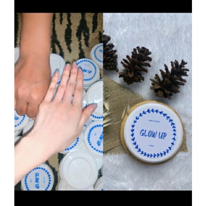 HANDBODY GLOW UP SUPER PUTIH RACIKAN VIRAL TIKTOK HB SUPER PUTIH 100gr (Reseller Jawa)