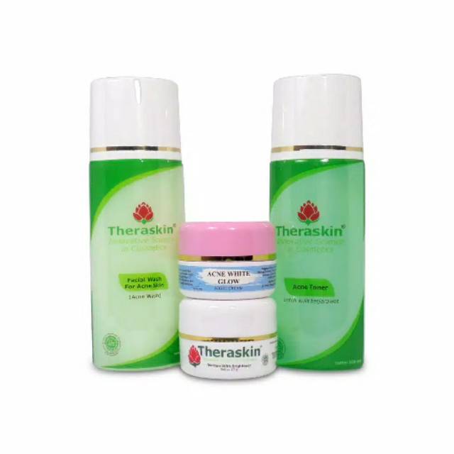 Cream Theraskin Paket Acne White Glow