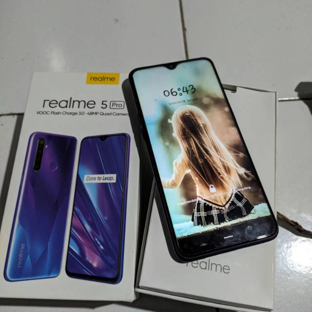 Realme 5 pro second muluss 4/128GB murah