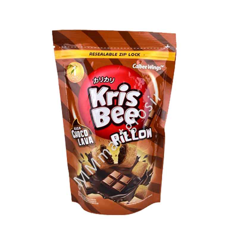 Kris Bee Pillow / Makanan Ringan / Rasa Choco Lava / 110g